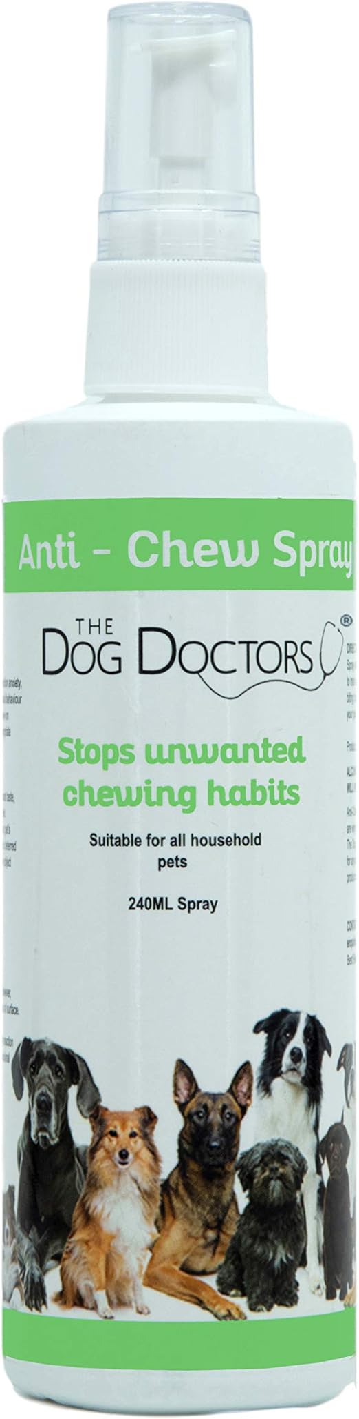 The Dog Doctors Anti Chew Puppy Spray Ideal Puppy Training Spray Deterrent Which Taste Bitter