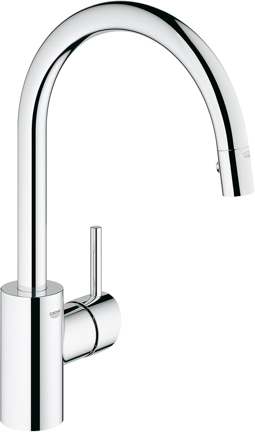 Grohe 32665001 Concetto Single Handle Pull Down High Arc Kitchen