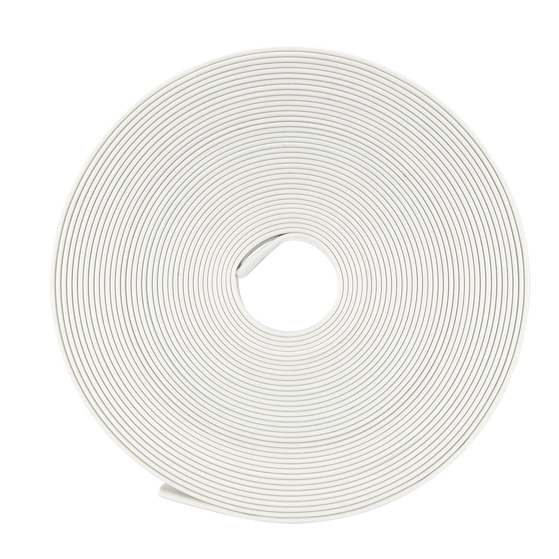 sourcing map Heat Shrink Tubing 18mm Dia 29mm Flat Width 2:1 Heat Shrink Tube Wire Wrap 16ft White