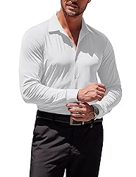 COOFANDY Men's Slim Fit Dress Shirt Wrinkle Free
