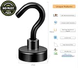Neosmuk Magnetic Hooks 22 lb Heavy Duty Black 10 Pack view 6
