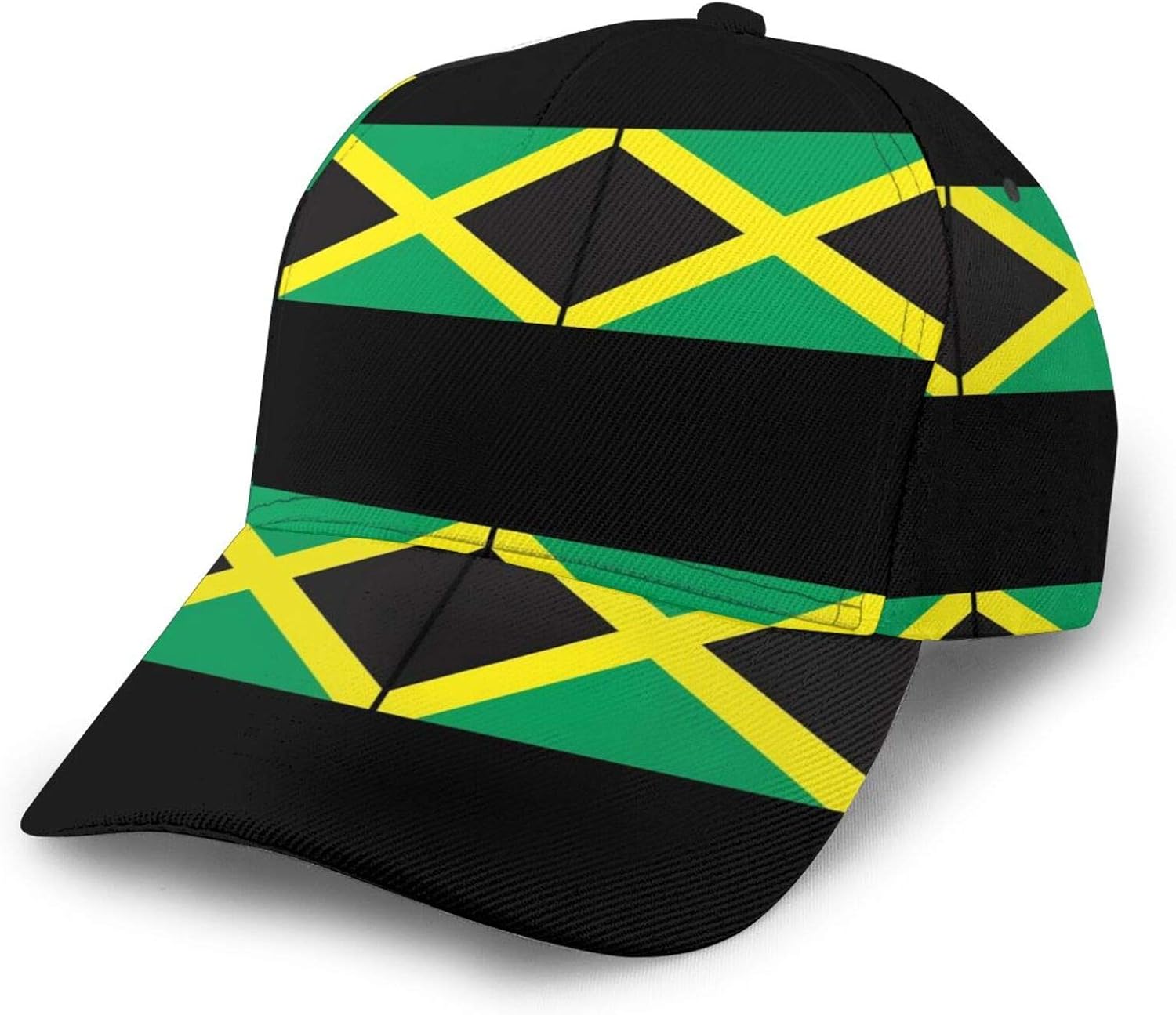 Jamaica Flag Baseball Cap, Trucker Hat Mesh Baseball Cap Sun Hat for