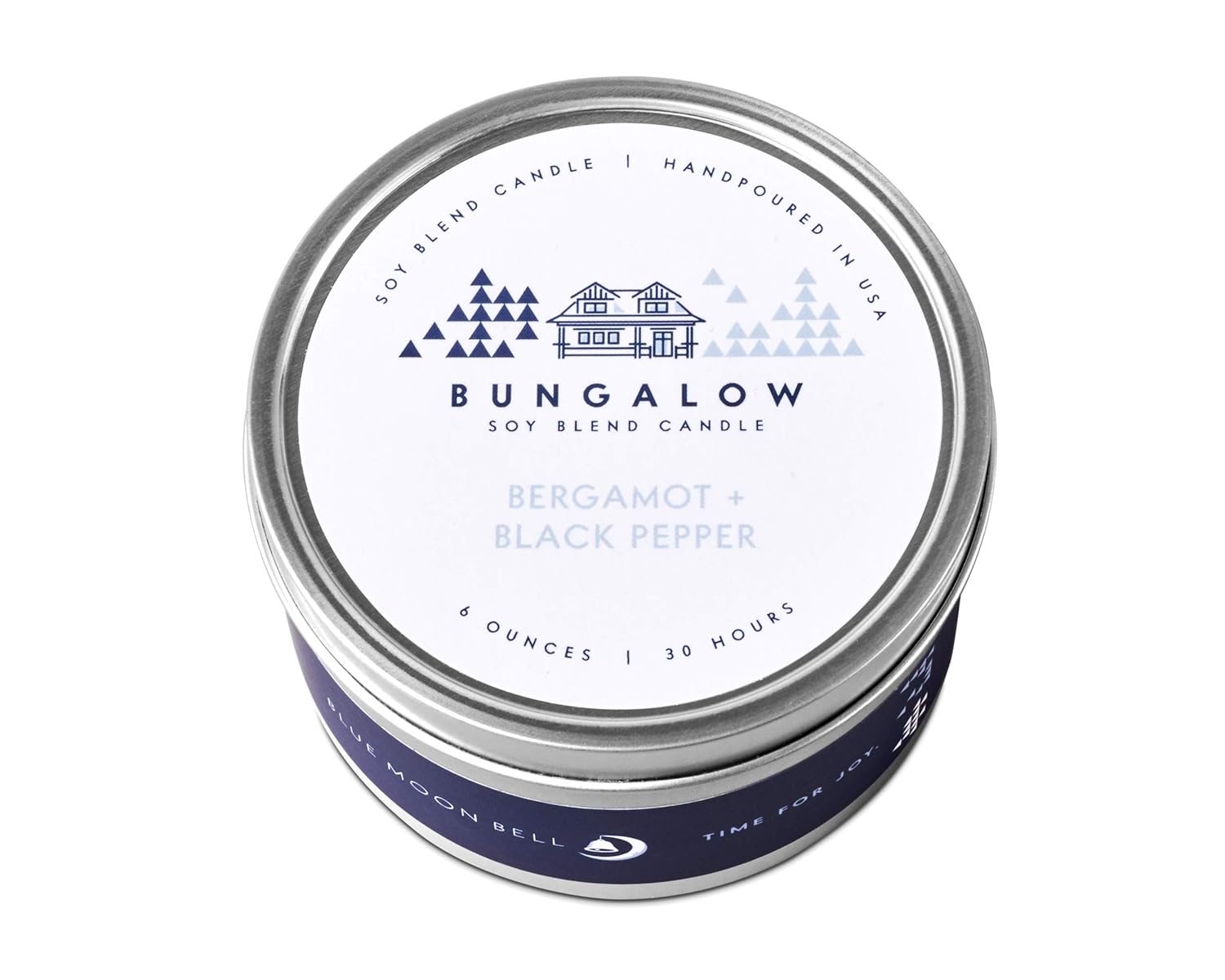 Bergamot + Black Pepper | Soy Wax Scented Candles | Made and Hand Poured in New England, USA