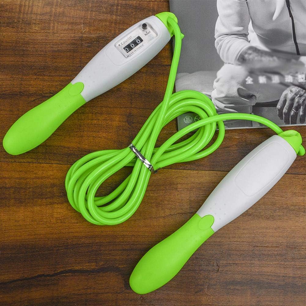TOMMY LAMBERT Counting Skipping Rope Adjustable Rope Outdoor Indoor Home Gym School Fitness Exercise Workout Jump Rope Sport Training Equipment
