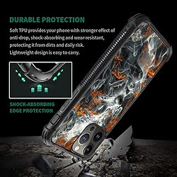 CARLOCA Compatible with iPhone 12 Case,Tree Man