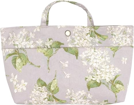 Amazon Co Jp ディーディーインテックス Floret London Liberty Print リバティプリント を使用した バッグイン バッグ03 アーカイブ ライラック ベージュ 27 5 15cm ホーム キッチン