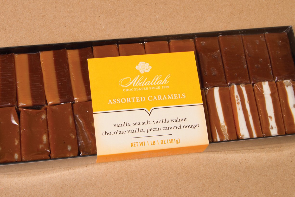 Mua Abdallah Chocolates Assorted Caramels ( 5 Varieties) 1 lb, 1 oz