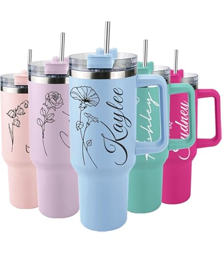 Amazon.com | 30 oz Tumbler Stainless Steel Vacuum Insulated Travel Mug Cup  I Make People Beautiful What's Your Superpower Lash Makeup Artist  Esthetician (Light Blue Glitter): Tumblers & Water Glasses