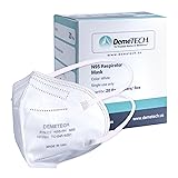 DemeTECH NIOSH N95 Respirator Face Mask, Fold-Style