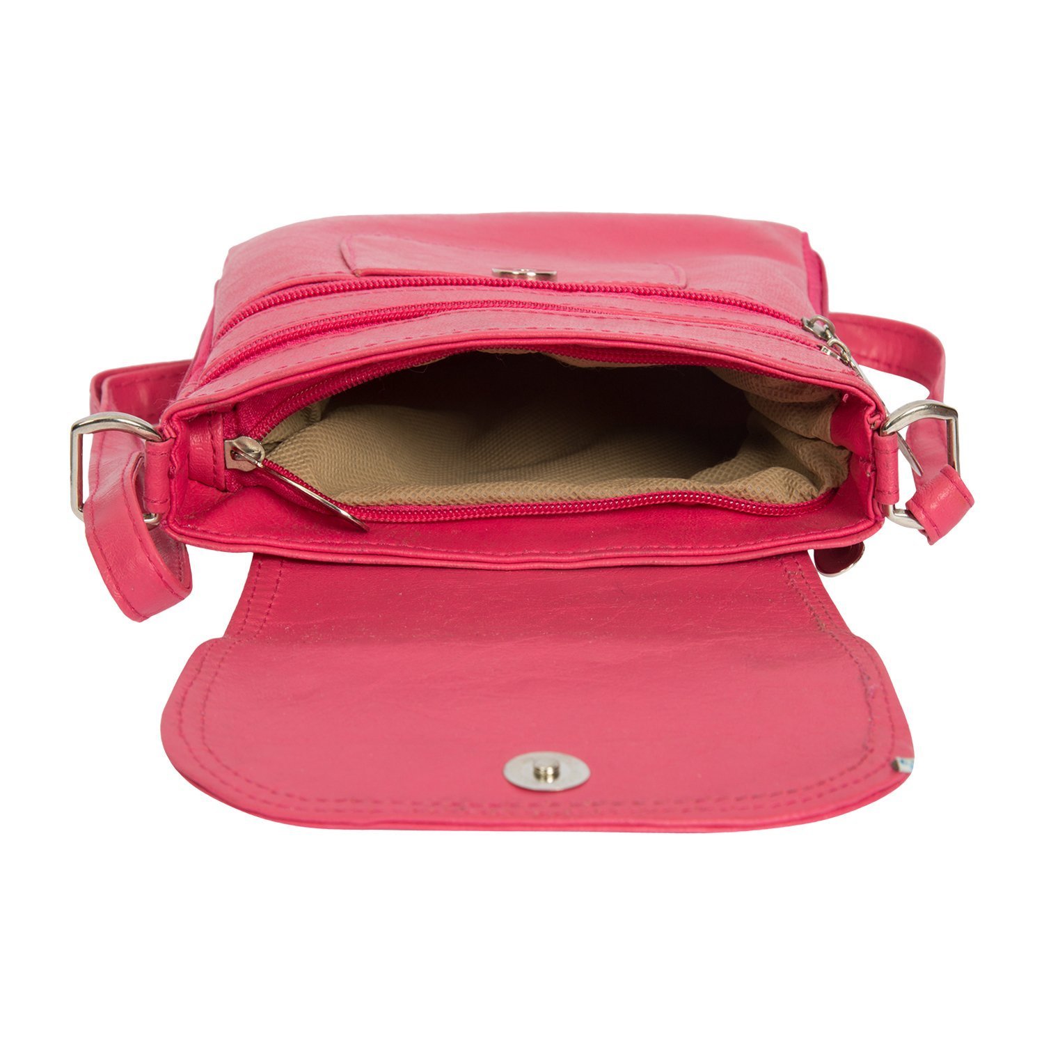 awesome fashions women's sling bag / side bag ( pink )