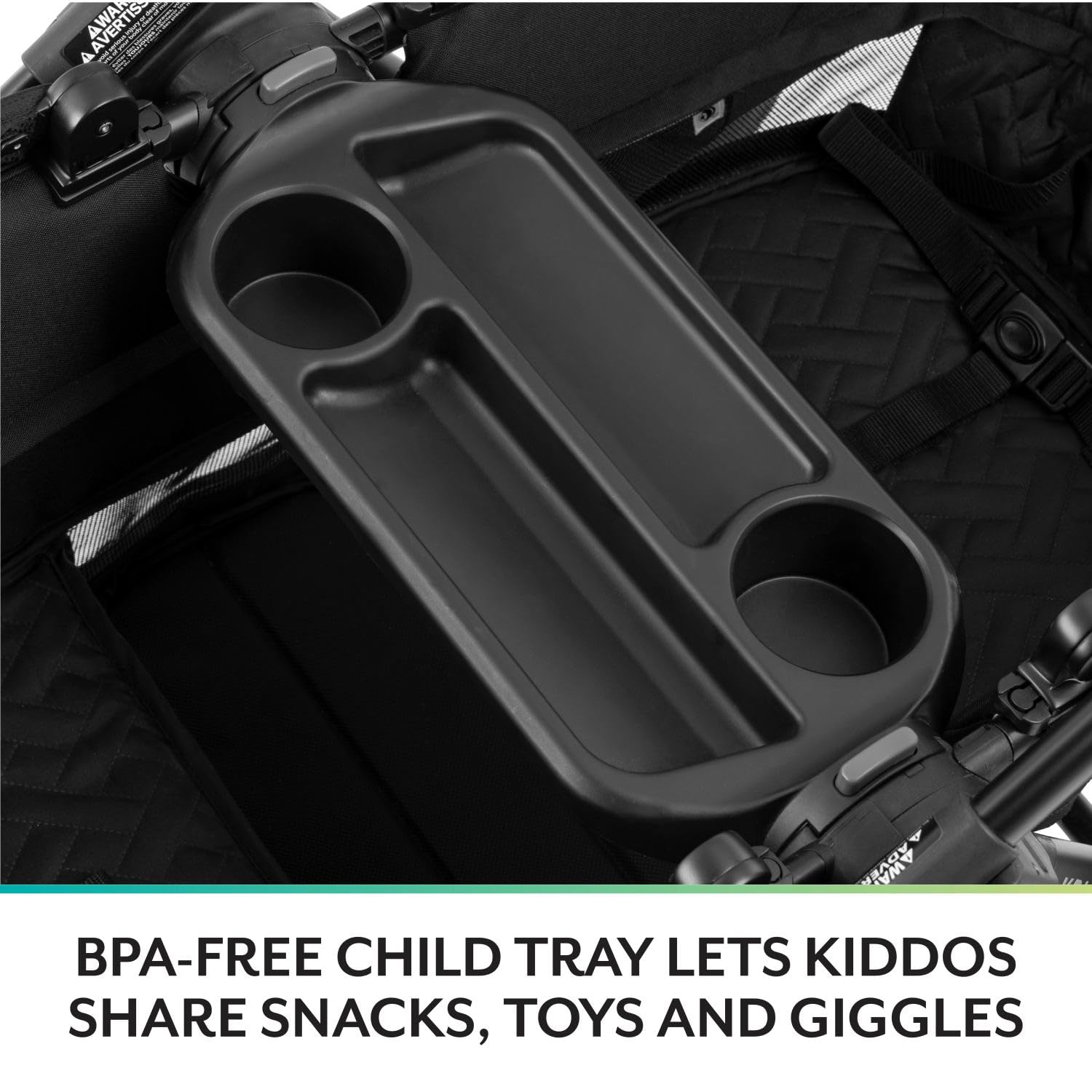 Evenflo Pivot Xplore Dreamz All-Terrain Stroller Wagon with Bassinet Insert (Jetsetter Black)