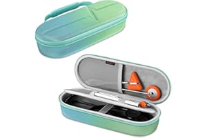 Nurse Stethoscope Case, SKYREH Travel Hard Stethoscope Case for 3M Littmann Classic III, 3M Littmann Cardiology IV, MDF Acoustica Lightweight Stethoscope (Seaside Ombre)