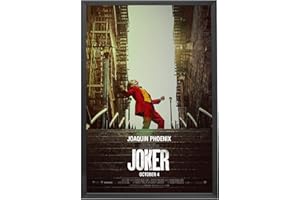 SnapeZo 27x40 Movie Poster Frame, Black, 1.25 Inch Aluminum Profile, Front-Loading Snap Frame, Wall Mounting, Professional Series for One Sheet Movie Posters