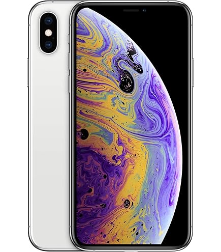 Amazon.com: Apple iPhone XS Max (512GB, Silver) [Locked] + Carrier