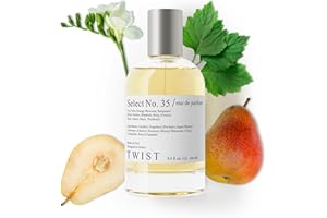 Twist - Select No. 35 - Eau De Parfum Inspired by Jo Malone's English Pear & Freesia, Long-Lasting Perfume For Women, Paraben Free, Vegan, Clean Ingredients, Fragrance - Spray 100 ml | 3.4 fl. oz.