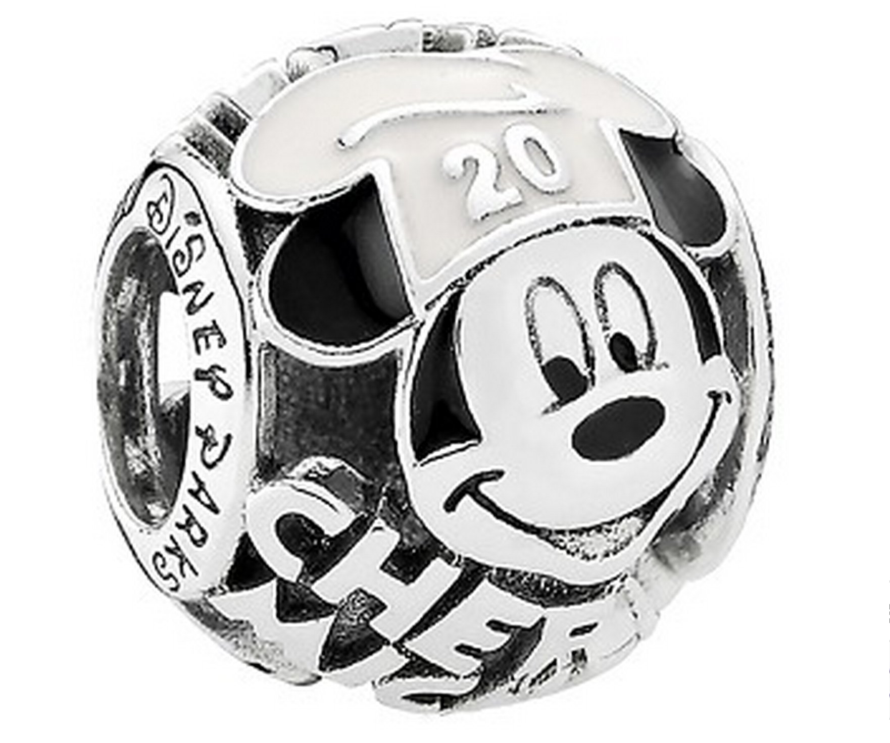 PANDORA Disney Chef Mickey 2015 EPCOT International Food & Wine Festival Charm Bead