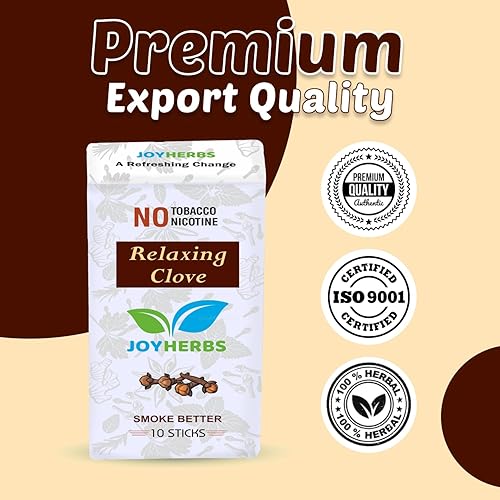 clove herbal cigarettes Clove & Regular Natural Herbal Cigarettes - Blend of Herbs - Tobacco and  Nicotine Free 1 Pack - 20 Smokes in Saudi Arabia