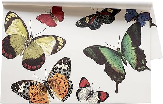 Amazon Com Kitchen Papers Butterfly Paper Placemat 24 Sheets
