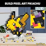 MEGA Brands Mega Pokémon Pixel Pikachu Action Figure 400 Pieces HTH74 view 5