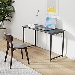 Coleshome 48 Inch Computer Desk, Modern Simple