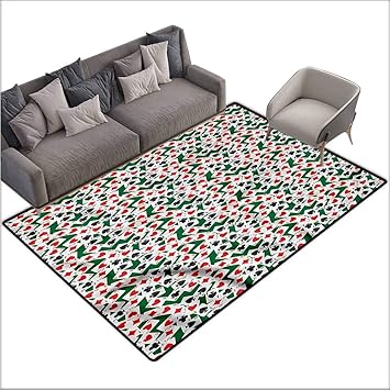 Amazon Com Floor Mats For Kids Poker Ace Cards Scattered On