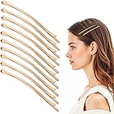 50 Gold Jumbo Bobby Pins Long Hair Pins for Women 3.34 Inch large bobby pins for thick hair, Reusable Non-Slip Pins for Long Updo Hair Style