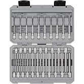 TEKTON Long Hex and Torx Bit Socket Set, 31-Piece | SHB90303 | 1/4 Inch Drive, (5/64 - 5/16 in., 2 - 8 mm, T6 - T30), Case