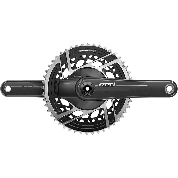 Amazon.com : SRAM Red AXS 2X Power Meter E1, Power Meter Crankset