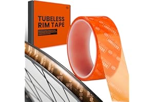 CNCLOL CNC Tubeless Rim Tape,Bike Wheel Rim Tape 10m-Tubular Tube Tapes 19/21/23/25/27/30/32/35mm Width for Tubeless Bicycle/MTB/Road/Gravel Bike Motorcycle Wheel Tire Tape.Semi-Transparent