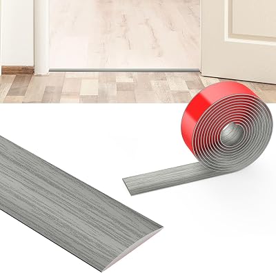 Flintronic 3M Laminate Transition Strip 5cm PVC Self Adhesive Door Threshold