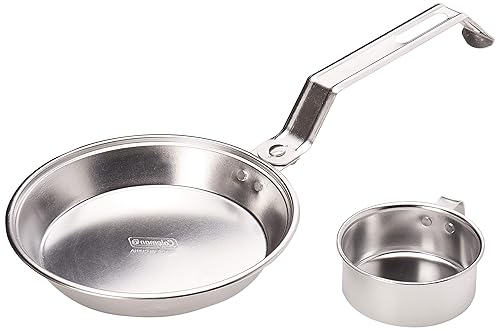 Coleman 5-Piece Outdoor Cooking Set, Includes Frying Pan, Pot with