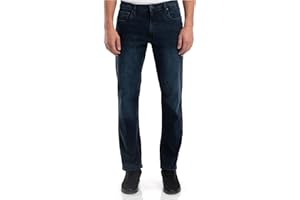 Urban Star Mens Jeans Relaxed Fit – Straight Leg Stretch Jeans for Men – Ultimate Comfort Superflex Pants