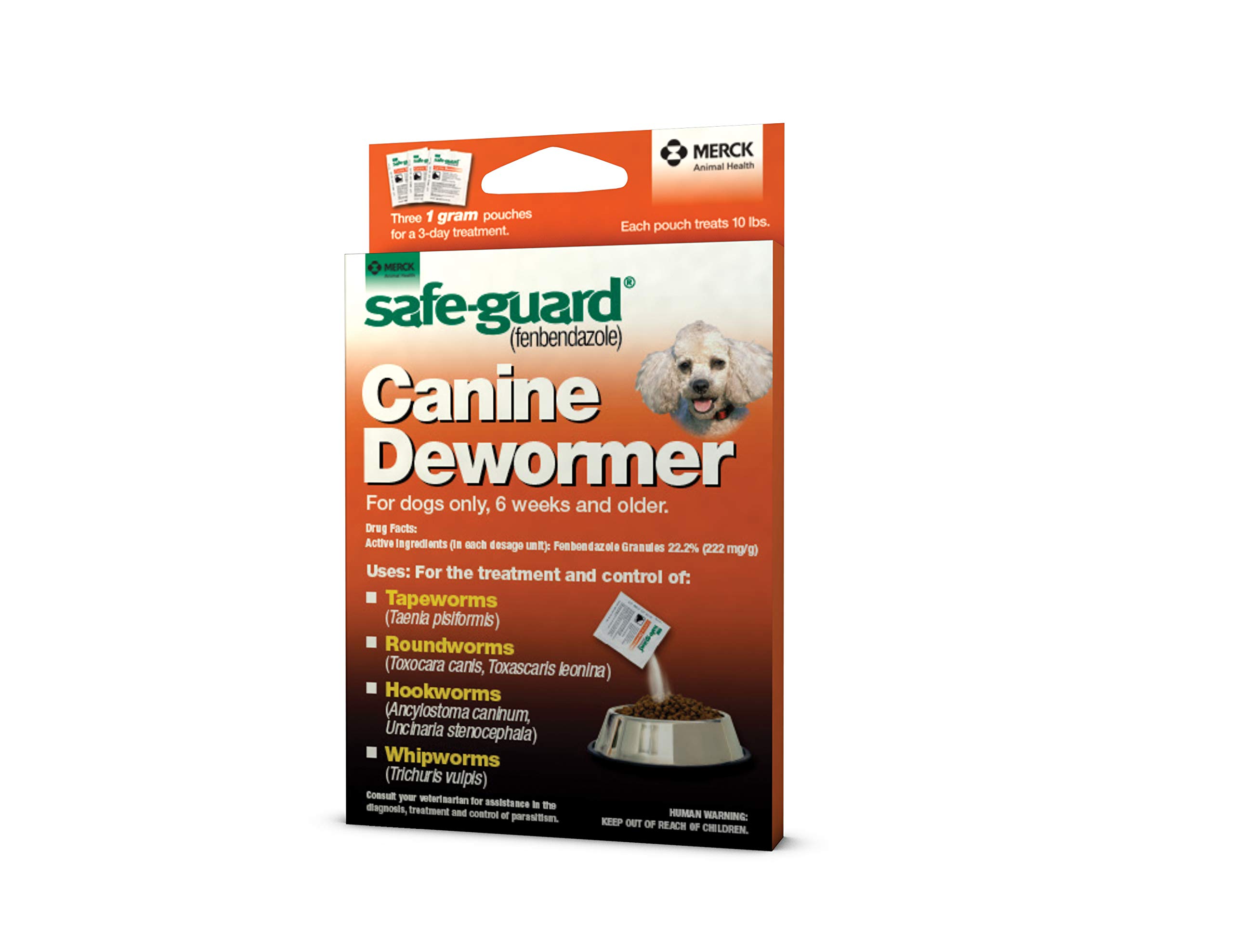 Photo 1 of Safe-Guard Canine Dewormer For Dogs up to 10lbs, 1gm (3 doses)
