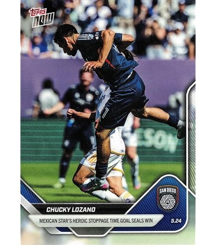 Amazon.com: 2025 Topps MLS Now #46 Chucky (Hirving) Lozano Soccer