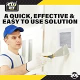SOL Wall Repair Patch 10x10cm Self Adhesive Plasterboard Hole Filler view 3