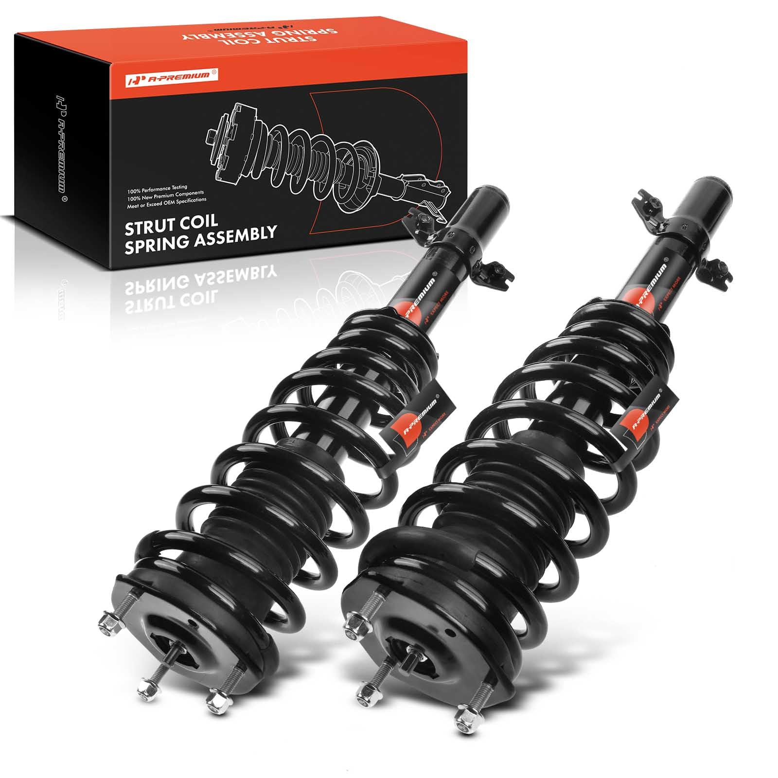 Photo 1 of A-Premium Front Pair (2) Complete Strut & Coil Spring Assembly Compatible with Mazda 6 2009-2013 L4 2.5L