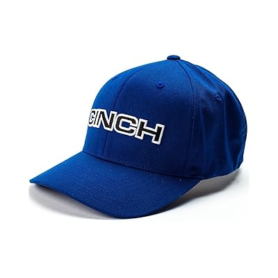 Cinch Men's Royal Blue Flex Fit Ball Cap with 3-D Jordan Ubuy