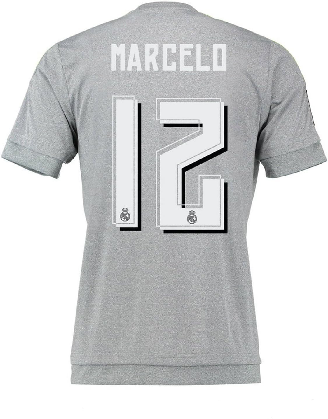 Amazon Co Jp Adidas Marcelo 12 Real Madrid Away Soccer Jersey 15 Authentic Name And Number Of Player サッカーユニフォーム レアル マドリード アウェイ用 マルセロ 背番号12 15 スポーツ アウトドア