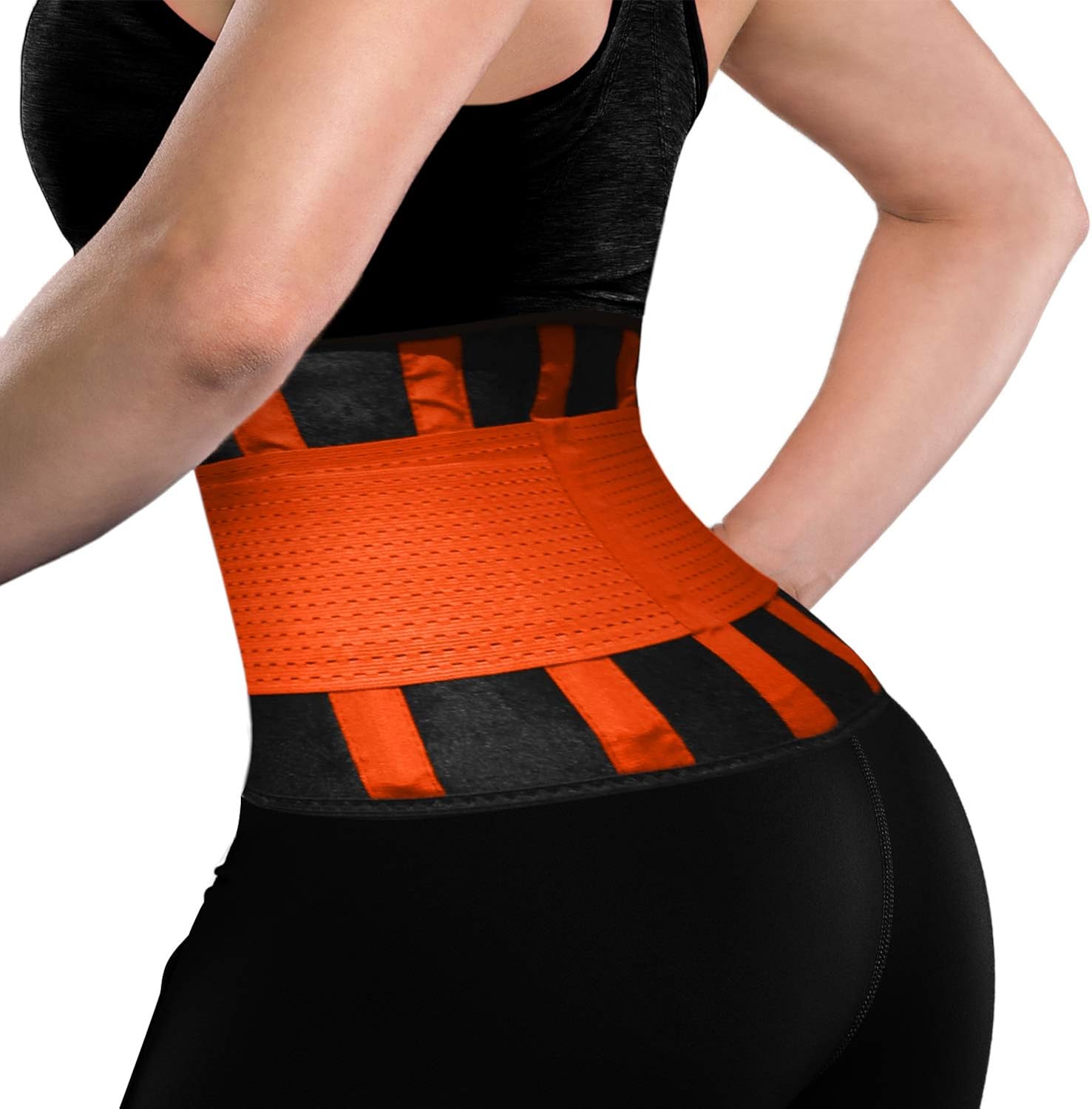 Waist Trimmers Sports Outdoors Ultracomfy Waist Trainer For Weight Loss Waist Trimmer Ab Belt Sweat Belt Burn Calories Boosts Metabolism