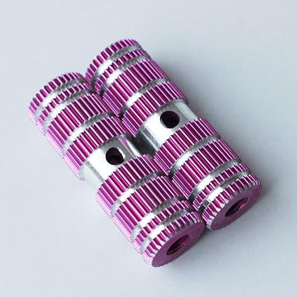 purple bike pegs