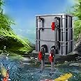 3-Layer Fish Tank Filter Box, Aquarium Filtration Circulation System for 20-70Gal Tank, Suitable for Fish Tanks and Small Fish Ponds.