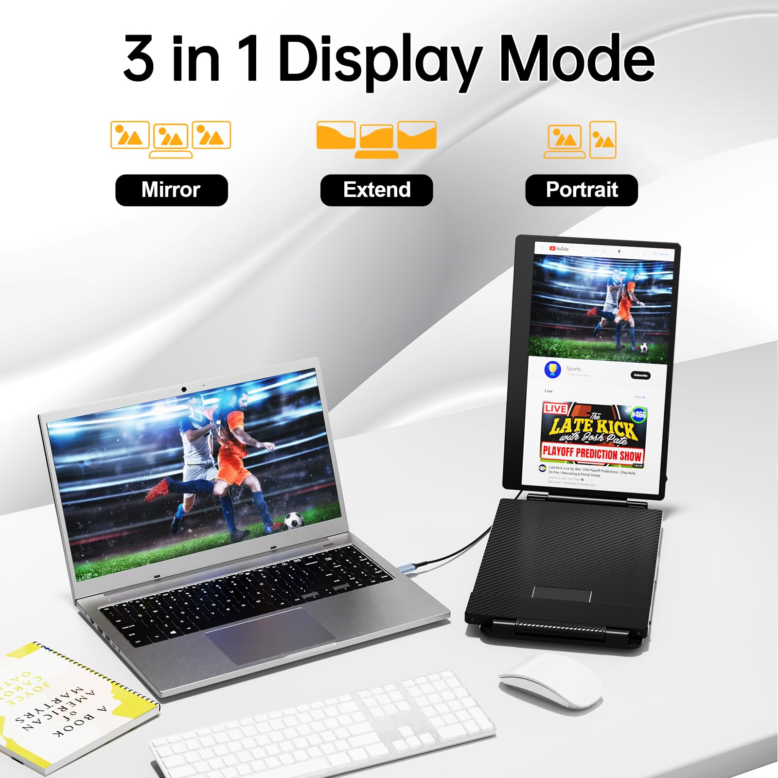 KEFEYA Laptop Screen Extender, 14.2