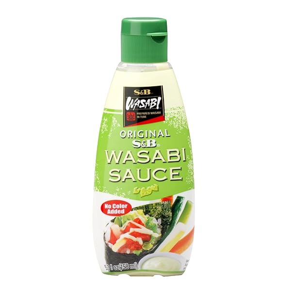 S&B WASABI SAUCE, 5.3-OUNCE