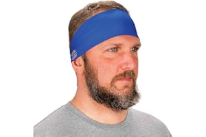 Ergodyne Chill Its 6634 Cooling Headband, Sports Headbands for Men and Women