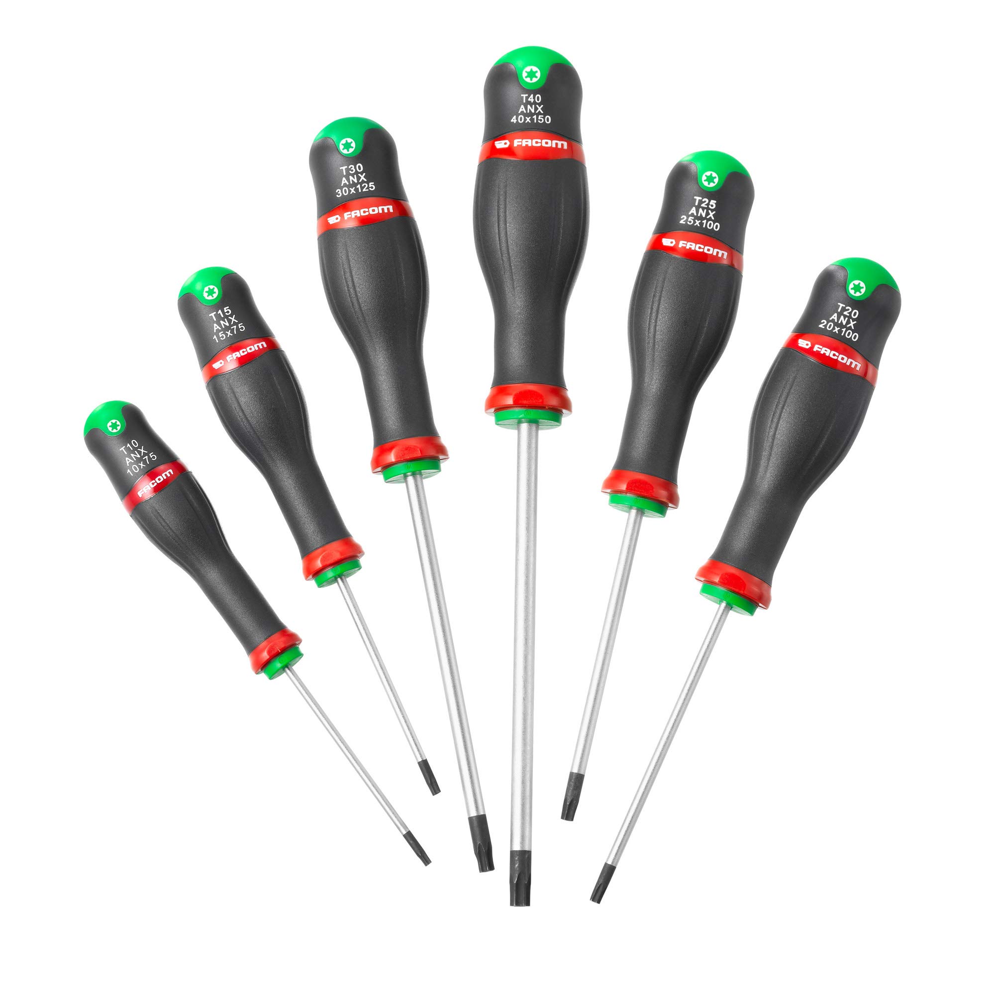 FACOM ATX.J6 PROTWIST Screwdrivers Set of 6 for TORX Screws