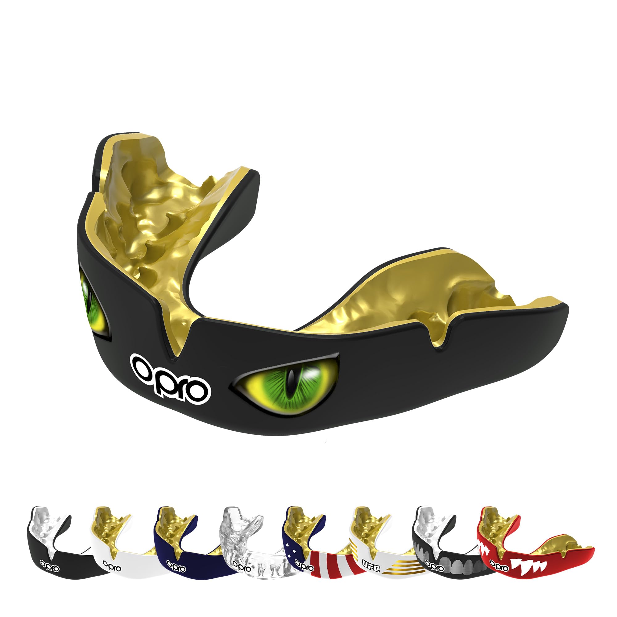OPRO Instant Custom-Fit Mouthguard – Dentist Level Gum Shield Adult and Kids – OPRO Mouth Guard Boxing and MMA, Self-Fit Gum Shield Rugby and Hockey – Maximum Protection with Dental Warranty — image 1