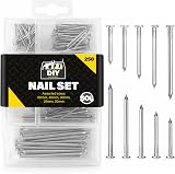 SOL Masonry Nails Assorted 60mm 40mm 30mm 25mm 20mm in Storage Box view 1