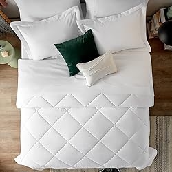 CozyLux King Bed in a Bag 7-Pieces Comforter Sets