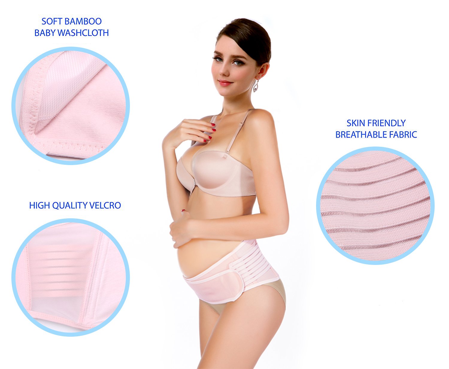 Maternity Belt ,Megpo Breathable Adjustable Belly Band Pregnancy Belt Back Support One Size