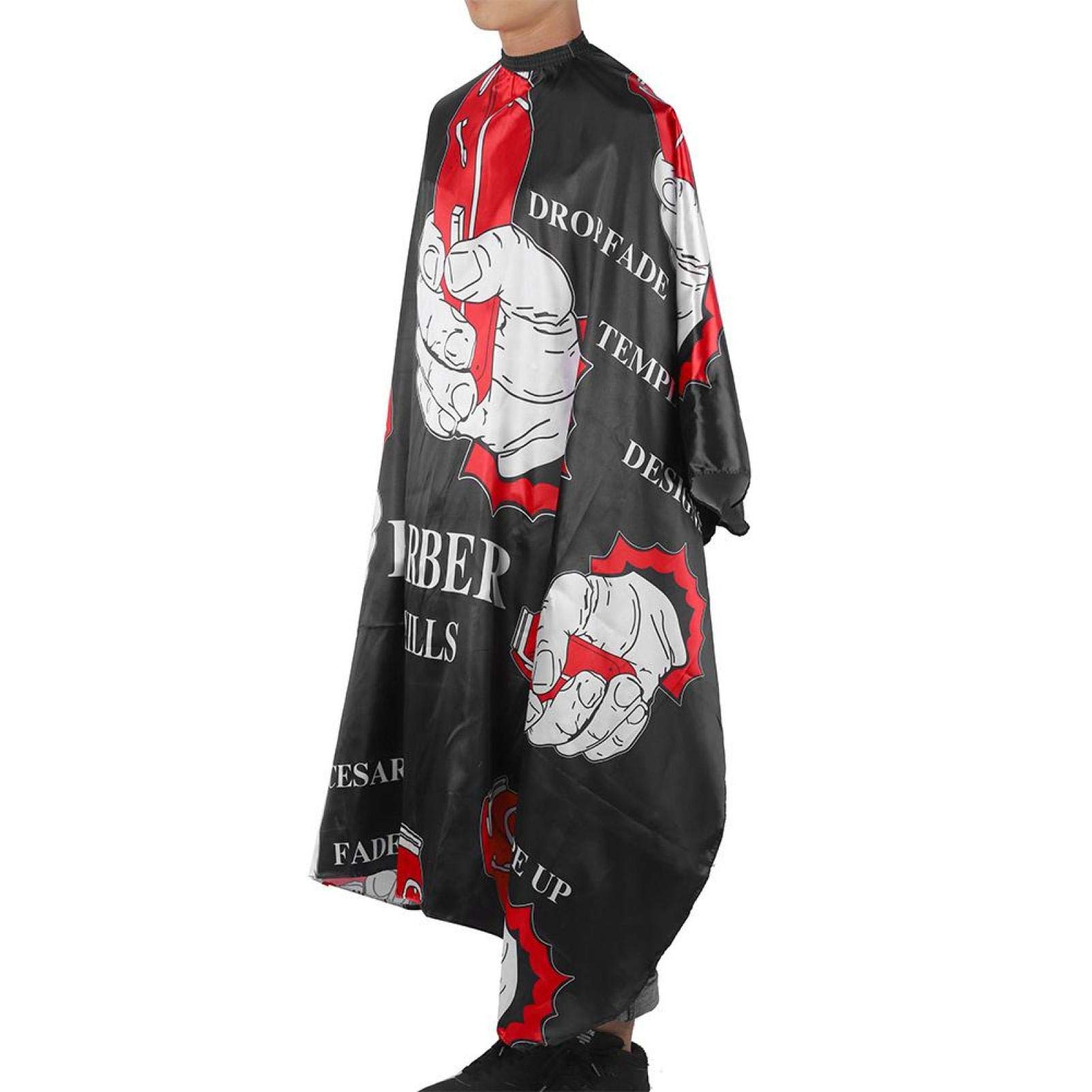 Barber Shop Apron, Breathable Apron Hair Cutting Barber Salon Gown Cape Waterproof Hairdressing Capes for Hair Cutting Coloring Dying Cosmetology Supplies(23 * 15 * 3cm-1#)